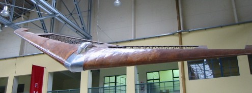 HXb on display at ceiling