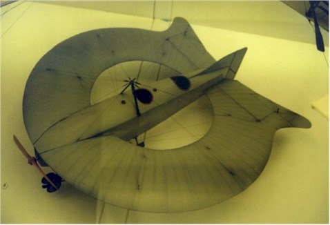 Lee Richard's annular wing. A scaled model I did see in the Science Museum in London.